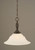 Toltec Lighting - 82-DG-53615 - One Light Pendant - Eleganté - Dark Granite