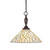Toltec Lighting - 82-DG-911 - One Light Pendant - Eleganté - Dark Granite