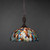 Toltec Lighting - 82-DG-995 - One Light Pendant - Eleganté - Dark Granite