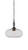 Toltec Lighting - 82-MB-206 - One Light Pendant - Eleganté - Matte Black