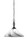 Toltec Lighting - 82-MB-2169 - One Light Pendant - Eleganté - Matte Black