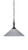 Toltec Lighting - 82-MB-4012 - One Light Pendant - Eleganté - Matte Black