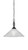 Toltec Lighting - 82-MB-411 - One Light Pendant - Eleganté - Matte Black