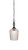 Toltec Lighting - 82-MB-4280 - One Light Pendant - Eleganté - Matte Black