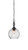 Toltec Lighting - 82-MB-4352 - One Light Pendant - Eleganté - Matte Black