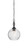 Toltec Lighting - 82-MB-4372 - One Light Pendant - Eleganté - Matte Black