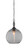 Toltec Lighting - 82-MB-5130 - One Light Pendant - Eleganté - Matte Black