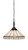 Toltec Lighting - 82-MB-964 - One Light Pendant - Eleganté - Matte Black