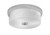 Toltec Lighting - 834-BN-1 - Three Light Flush Mount - Flush Mounts - Brushed Nickel