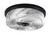 Toltec Lighting - 837-MB-9 - Four Light Flush Mount - Flush Mounts - Matte Black
