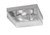 Toltec Lighting - 842-BN-2 - Three Light Flush Mount - Flush Mounts - Brushed Nickel