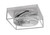 Toltec Lighting - 852-BN-9 - Two Light Flush Mount - Flush Mounts - Brushed Nickel