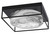 Toltec Lighting - 856-MB-9 - Three Light Flush Mount - Flush Mounts - Matte Black