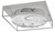 Toltec Lighting - 858-BN-9 - Four Light Flush Mount - Flush Mounts - Brushed Nickel