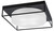 Toltec Lighting - 858-MB-1 - Four Light Flush Mount - Flush Mounts - Matte Black