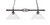Toltec Lighting - 862-DG-306 - Two Light Island Pendant - Eleganté - Dark Granite
