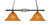 Toltec Lighting - 862-DG-58319 - Two Light Island Pendant - Eleganté - Dark Granite