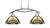 Toltec Lighting - 872-BN-9369 - Two Light Island Pendant - Bow - Brushed Nickel