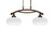 Toltec Lighting - 872-BRZ-214 - Two Light Island Pendant - Bow - Bronze