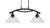 Toltec Lighting - 872-DG-2122 - Two Light Island Pendant - Bow - Dark Granite