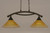 Toltec Lighting - 872-DG-774 - Two Light Island Bar - Bow - Dark Granite
