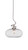 Toltec Lighting - 900-BN-206 - One Light Pendant - Capri - Brushed Nickel