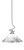 Toltec Lighting - 900-BN-2169 - One Light Pendant - Capri - Brushed Nickel