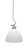 Toltec Lighting - 900-BN-4691 - One Light Pendant - Capri - Brushed Nickel