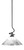 Toltec Lighting - 900-MB-2169 - One Light Pendant - Capri - Matte Black