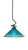 Toltec Lighting - 900-MB-715 - One Light Pendant - Capri - Matte Black
