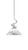 Toltec Lighting - 901-BN-2129 - One Light Mini Pendant - Capri - Brushed Nickel