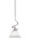 Toltec Lighting - 901-BN-311 - One Light Mini Pendant - Capri - Brushed Nickel