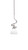 Toltec Lighting - 901-BN-4761 - One Light Mini Pendant - Capri - Brushed Nickel