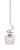 Toltec Lighting - 901-BN-4812 - One Light Mini Pendant - Capri - Brushed Nickel