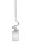 Toltec Lighting - 901-BN-531 - One Light Mini Pendant - Capri - Brushed Nickel