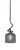 Toltec Lighting - 901-DG-4612 - One Light Mini Pendant - Capri - Dark Granite