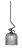 Toltec Lighting - 901-MB-4912 - One Light Mini Pendant - Capri - Matte Black