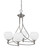 Toltec Lighting - 904-BN-4101 - Four Light Chandelier - Capri - Brushed Nickel