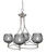 Toltec Lighting - 904-BN-4602 - Four Light Chandelier - Capri - Brushed Nickel