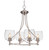 Toltec Lighting - 904-BN-4810 - Four Light Chandelier - Capri - Brushed Nickel