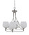 Toltec Lighting - 904-BN-4811 - Four Light Chandelier - Capri - Brushed Nickel
