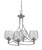 Toltec Lighting - 904-BN-4812 - Four Light Chandelier - Capri - Brushed Nickel
