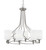Toltec Lighting - 908-BN-310 - Eight Light Chandelier - Capri - Brushed Nickel
