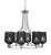Toltec Lighting - 908-BN-4252 - Eight Light Chandelier - Capri - Brushed Nickel