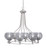 Toltec Lighting - 908-BN-5112 - Eight Light Chandelier - Capri - Brushed Nickel