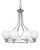 Toltec Lighting - 908-BN-615 - Eight Light Chandelier - Capri - Brushed Nickel