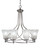 Toltec Lighting - 908-BN-729 - Eight Light Chandelier - Capri - Brushed Nickel