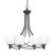 Toltec Lighting - 908-DG-4101 - Eight Light Chandelier - Capri - Dark Granite