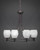 Toltec Lighting - 908-DG-615 - Eight Light Chandelier - Capri - Dark Granite