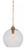 Toltec Lighting - 90-NAB-4390 - One Light Pendant - Kimbro - New Age Brass
